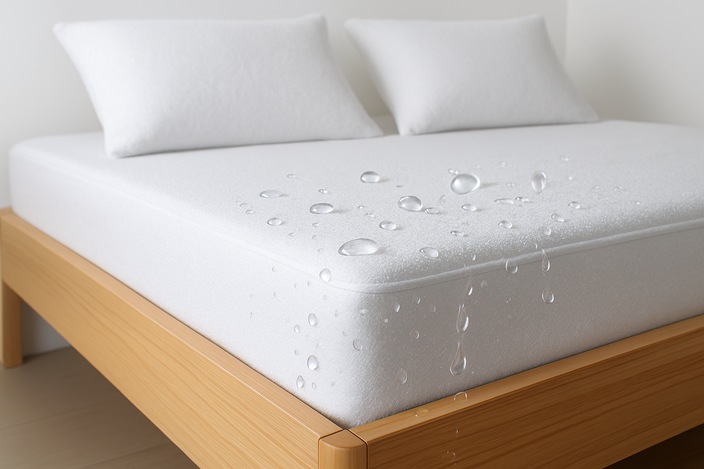 Waterproof Mattress & Pillow Protector, Terry Cotton.