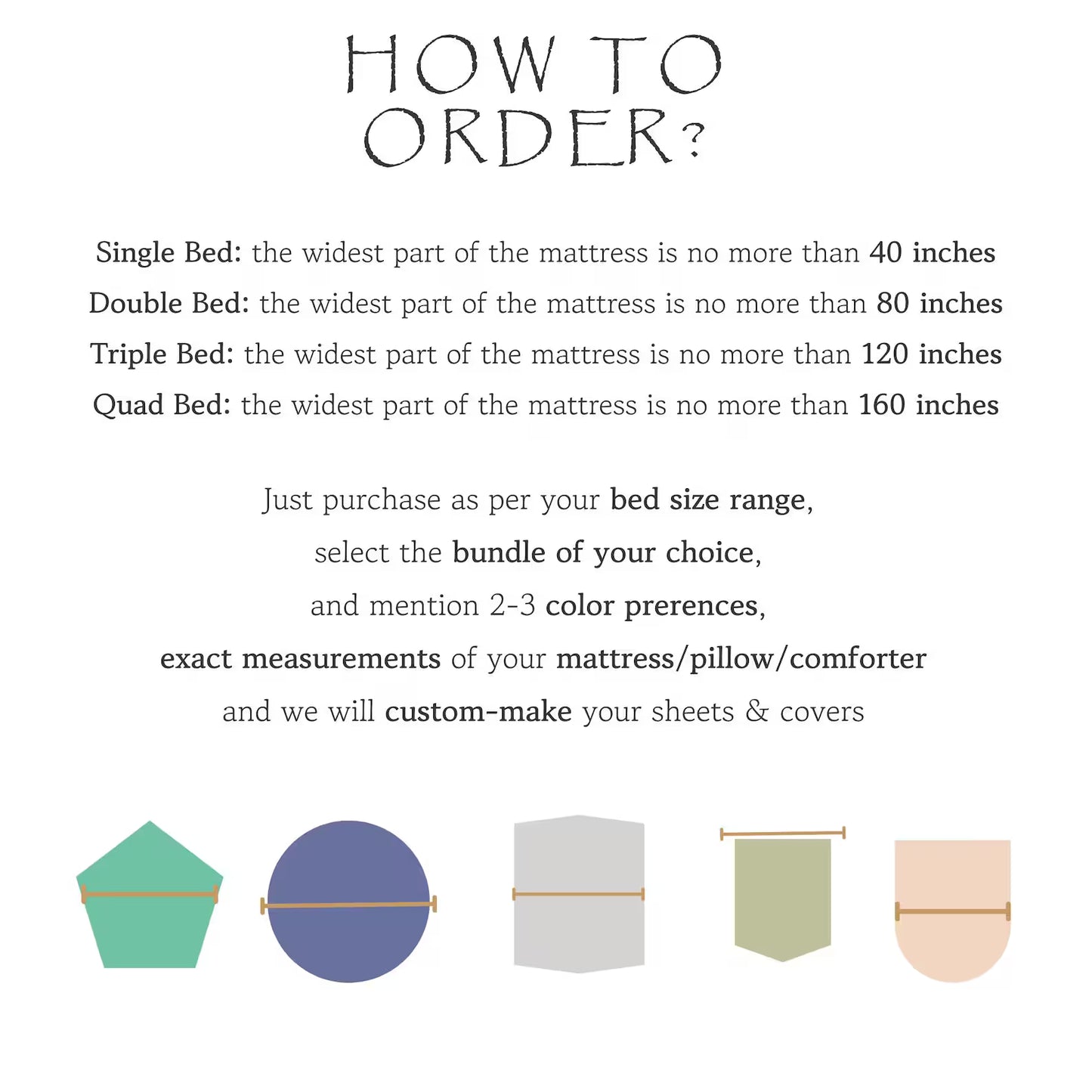 Custom Fitted Sheet Set, 400TC Egyptian Cotton Sateen