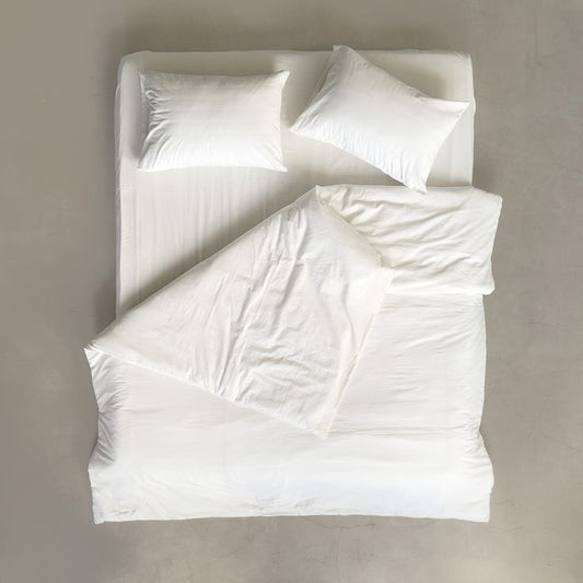 White Solid Bundle Luxe Cotton Sateen