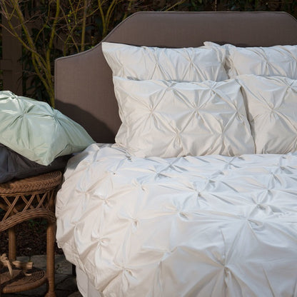 White Pintuck Luxe Cotton Sateen Bundle