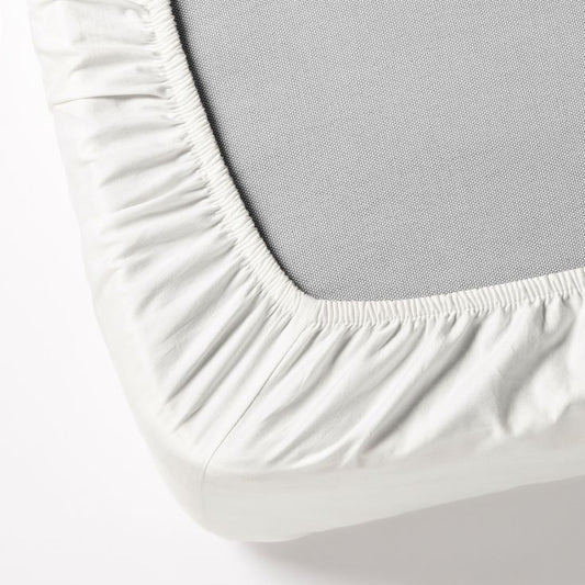 Essential White Fitted Sheet Luxe Cotton Sateen Bundle