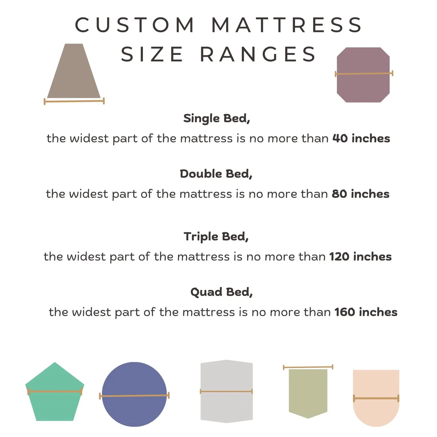 Bespoke RV Bed Linens 400TC Cotton Sateen