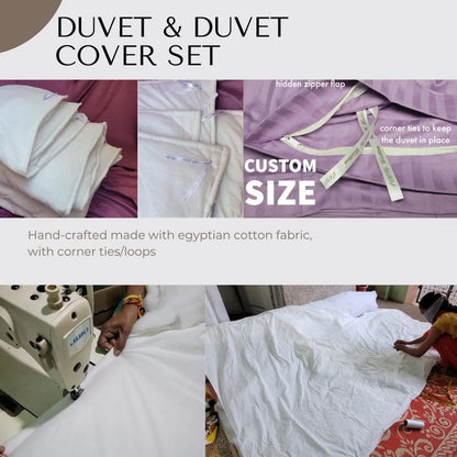 RV Bedding Luxe 400TC Egyptian Cotton Sateen Bundle