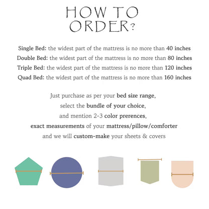 Custom Fitted Sheet Set, 400TC Egyptian Cotton Sateen
